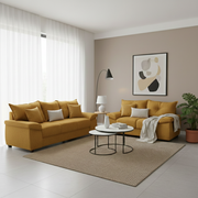 JUEGO DE LIVING FORTALEZA 3.2 TELA